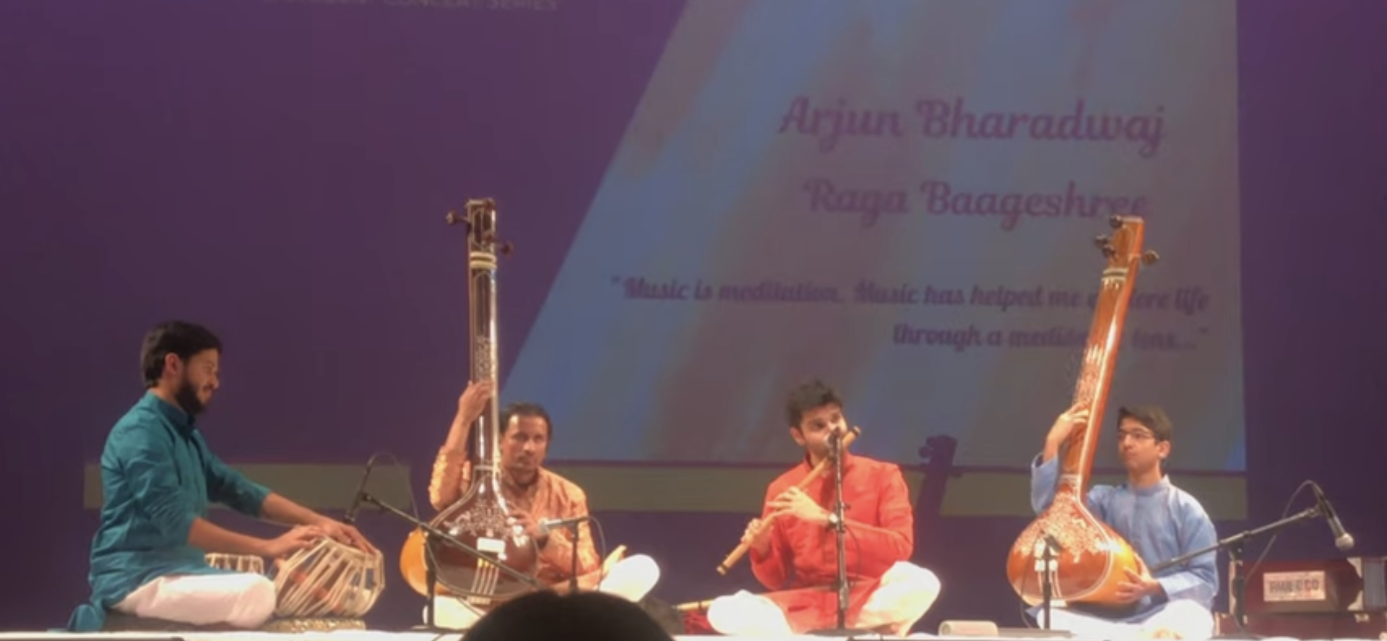 Concert performance - Raga Baageshree